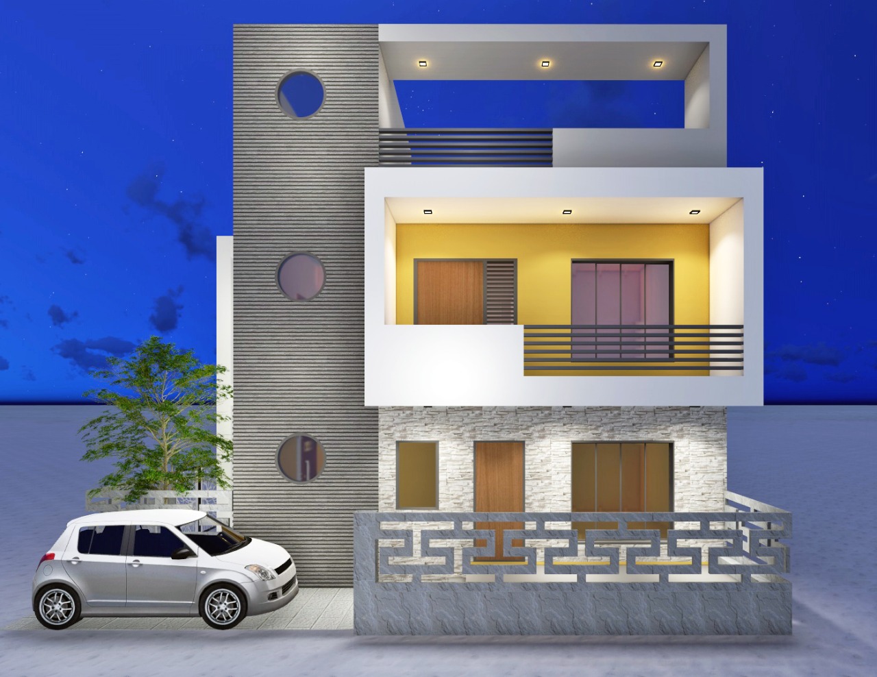 Residential G+1 Vastral