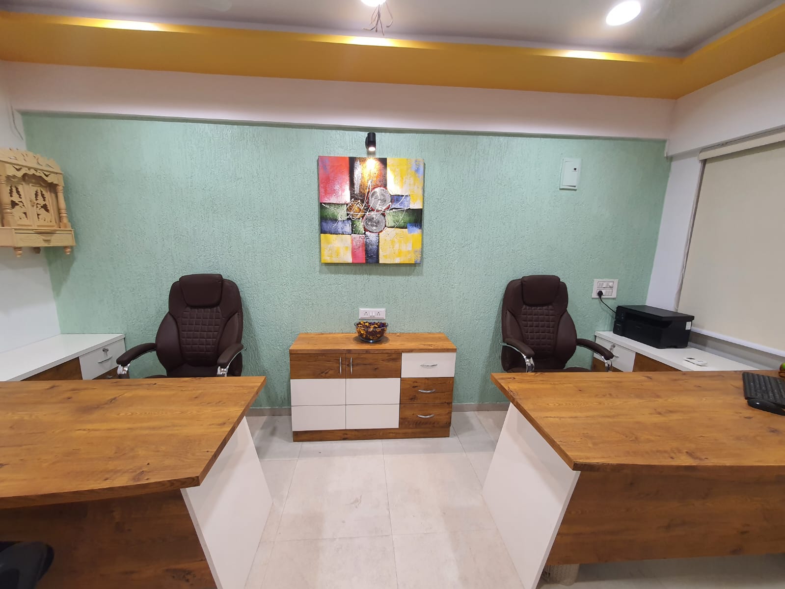 Office with Interior Lock Key